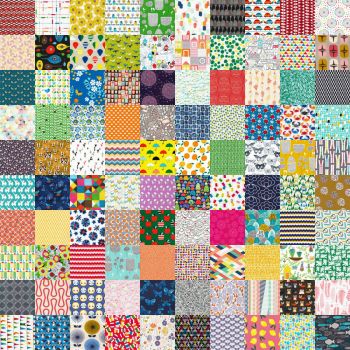 Mosaic 198 - new fabrics!  (400)
