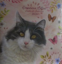 Introducing my new kitty calendar 2024.