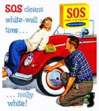 Vintage ad - SOS Scouring Pads