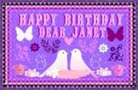 ==HAPPY BIRTHDAY DEAR JANET==