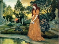Young Girl in the Garden