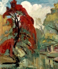 Einar Wegener (Lili Elbe) (Danish, 1882–1931), Park Scenery (1911)