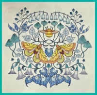 Self-colored drawings. Zelf gekleurde tekeningen.