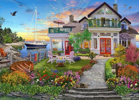 Solve Coastal escape... jigsaw puzzle online with 130 pieces