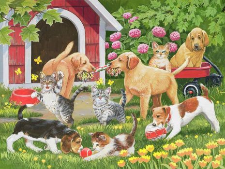 puppies-and-kittens-spring-and-summer-theme-