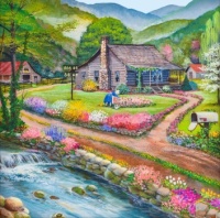Garden by the Stream