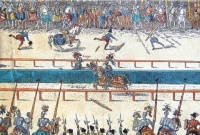 Tournament between Henry II and Lorges (Henry II of France)