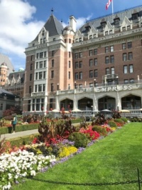 The Empress Hotel in Victoria BC