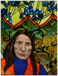 Red Cloud in the Sun ~ Angela Babby (Lakota)
