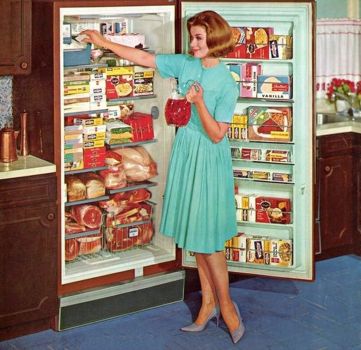 Vintage kitchen ad