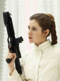 Young Carrie Fisher as Princess Leia in The Empire Strikes Back (4)