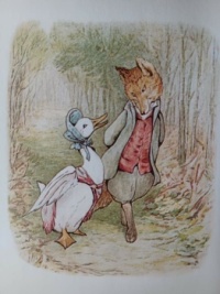 1.  Frontispiece: The Tale of Jemima Puddle-Duck by Beatrix Potter