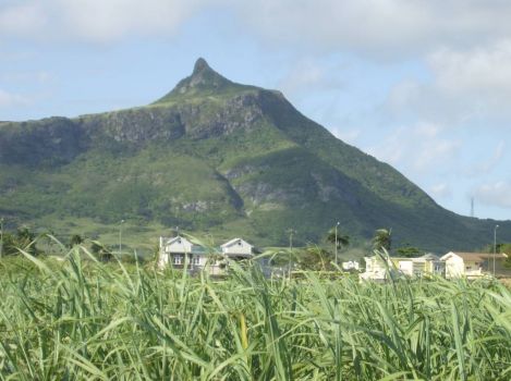 "The Thumb" mountain, Mauritius