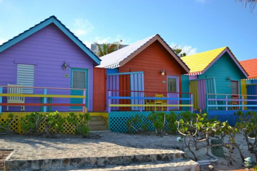 Huts In the Bahamas