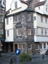 Along the Royal Mile, Edinburgh, Scotlad