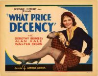 What Price Decency 1933