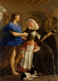 Gaspare Traversi (Italian, ca 1722–1770), Saint Margaret of Cortona (ca 1758)