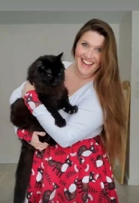 Cassandra Fox's BIG beautiful cat