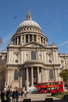 St. Paul's Cathedral in London UK