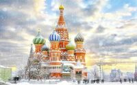 Saint Basil’s Cathedral in the winter
