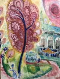 Det Sjungande Trädet (The Singing Tree), Isaac Grünewald, 1915