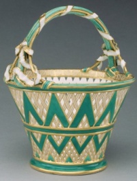 Basket, size two (panier, deuxième grandeur),  Sèvres Manufactory, 1757