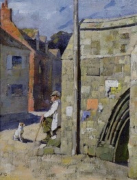 James Guthrie (Scottish, 1859–1930), The Bridge, Crowland (ca 1882)  