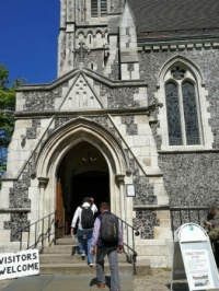 Entrance to St. Alban's Church