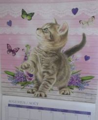 Calendar kitty August 2020