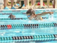 May's hot spell had local kids participating in impromptu butterfly stroke contest