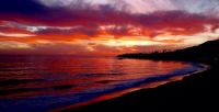 Outrageous sunset Laguna Beach, CA