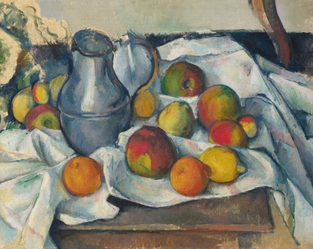 Solve Still Life, Paul Cézanne jigsaw puzzle online with 120 pieces