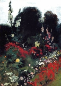 Corner of a garden by John Singer Sargent