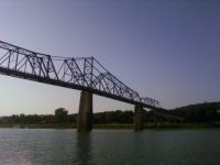 Old Madison Bridge over the Ohio River