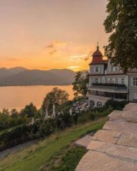 8.7 Sonnenuntergangstimmung am Tegernsee