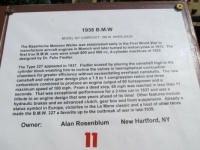 1938 B.M.W. Plaque