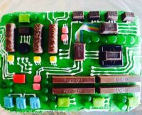 Motherboard cake