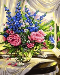 Paint By Numbers Flowers #2