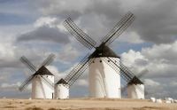Windmills in Campo de Criptana