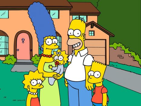 simpsons house