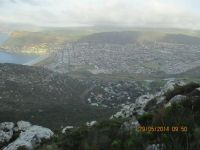 Fish Hoek Valley on a grey morning