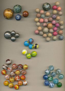 Old marbles 