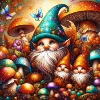 forest Gnomes (fantasy style art)
