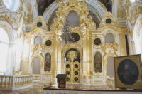 The family chapel of the Winter Palace, St Petersburg