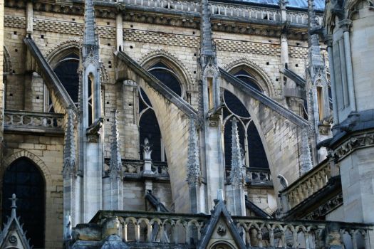 Notre Dame Buttresses