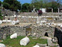 Mausoleum of Halicarnassus, Bodrum, Turkey.