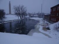 Icy Saranac River