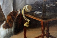 Detail from Facile, Facile (Easy Come, Easy Go), Jan Havickszoon Steen, 1661
