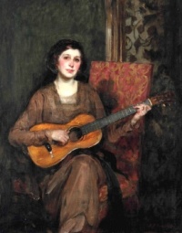 Sir James Jebusa Shannon (Anglo-American, 1862–1923), Portrait of Florence Shannon, the Artist’s Wife (ca 1915)