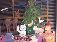 Christmas childrens room whimsy